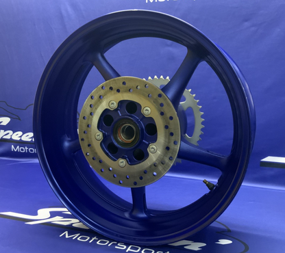 Yamaha Rear Wheel Assembly (Blue) YZF-R6 2008-2016 OEM 5SL-25338-00-P3