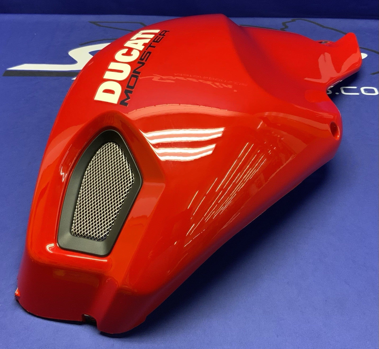 Ducati Left Tank Fairing (Red) Monster 696 2008-2013 OEM 48012591DA