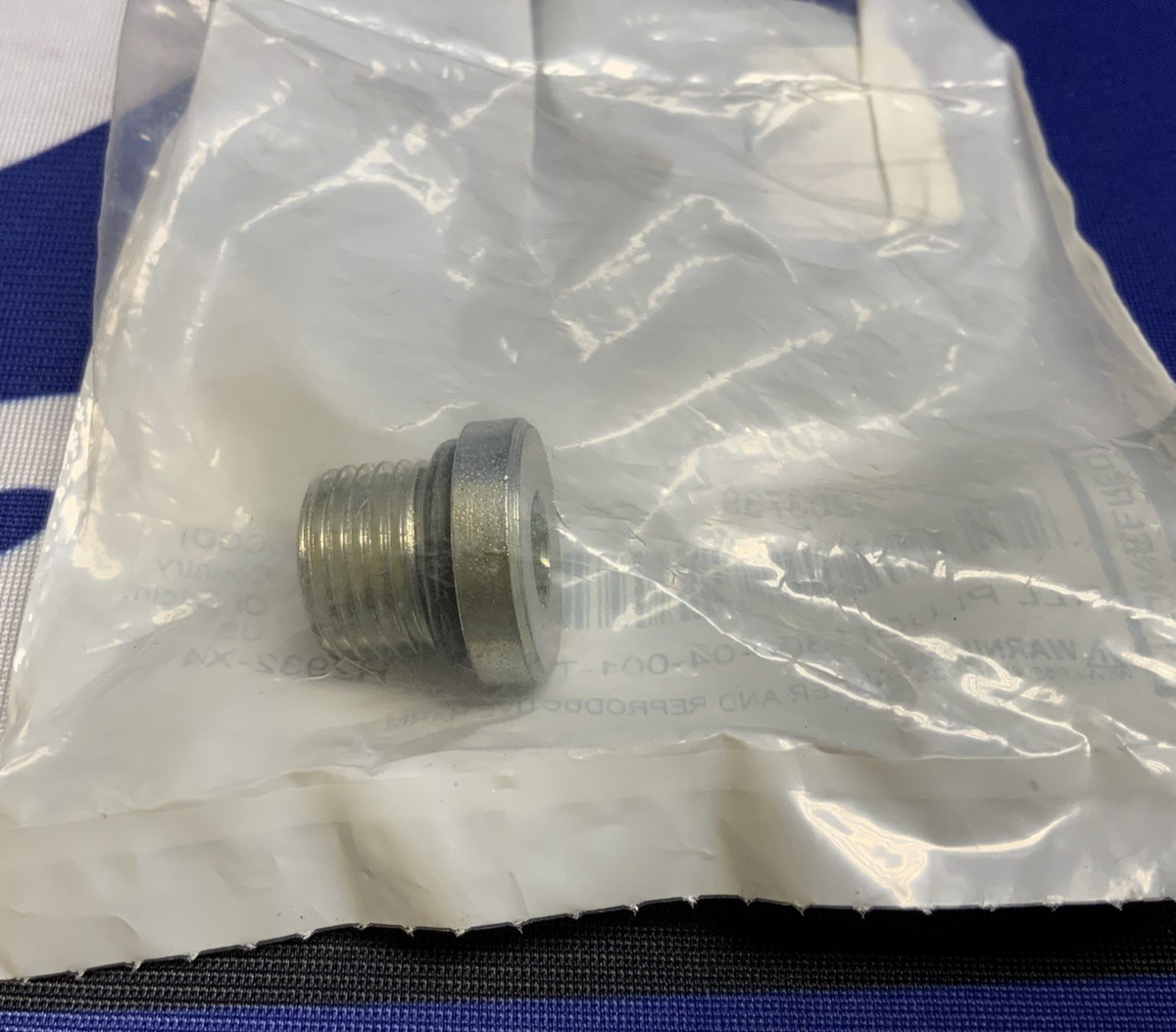 Polaris 3/4 Inch Gearcase Fill Plug RZR 800 2008-2004 OEM 2203739