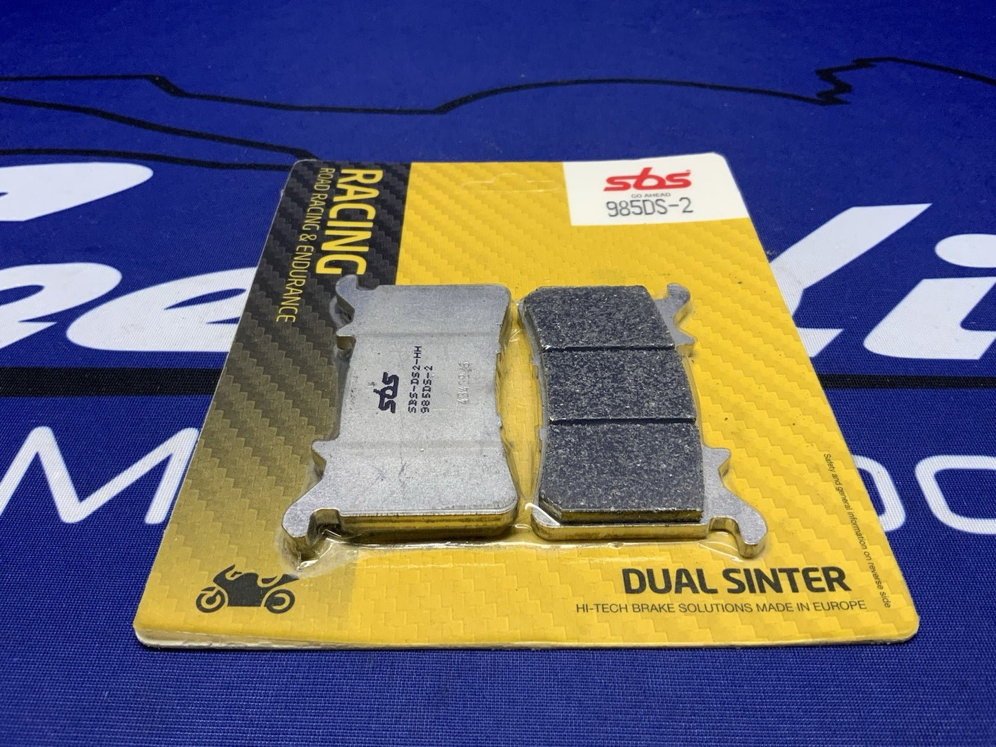 SBS Front Racing Brake Pads BMW M1000RR 2023-2026, S1000RR 2021-2026 985DS-2