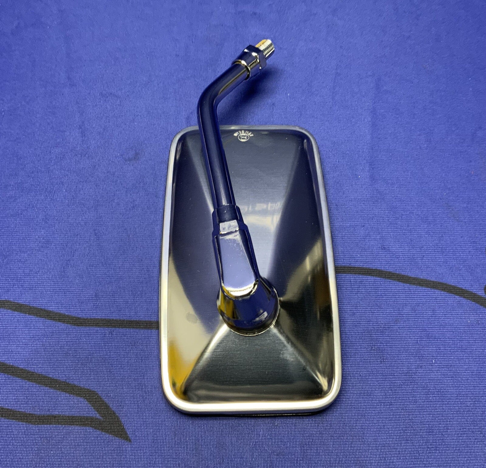 BikeMaster Universal Cruiser Mirror 10mm - Each - Stainless - 601125