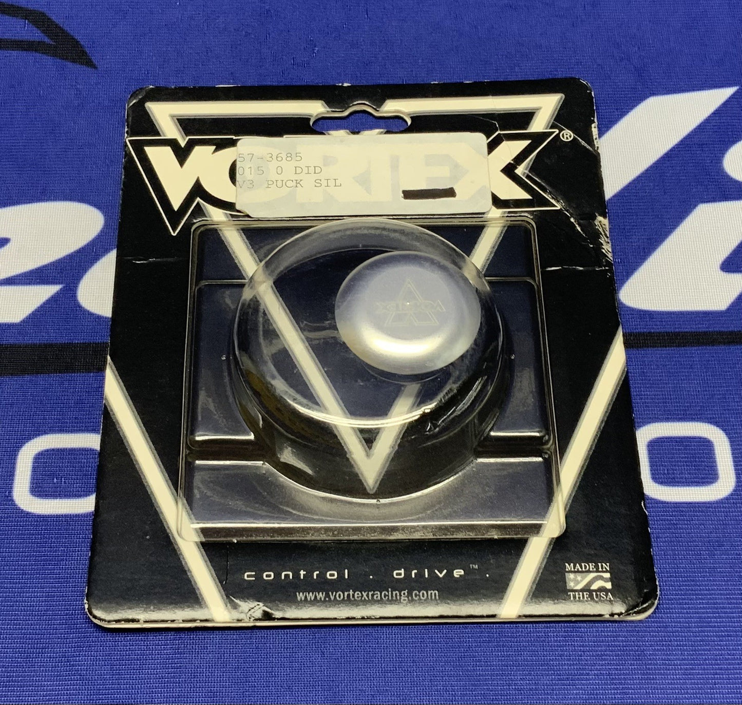 Vortex Frame Slider End Plug (Silver) V3 Frame P003S