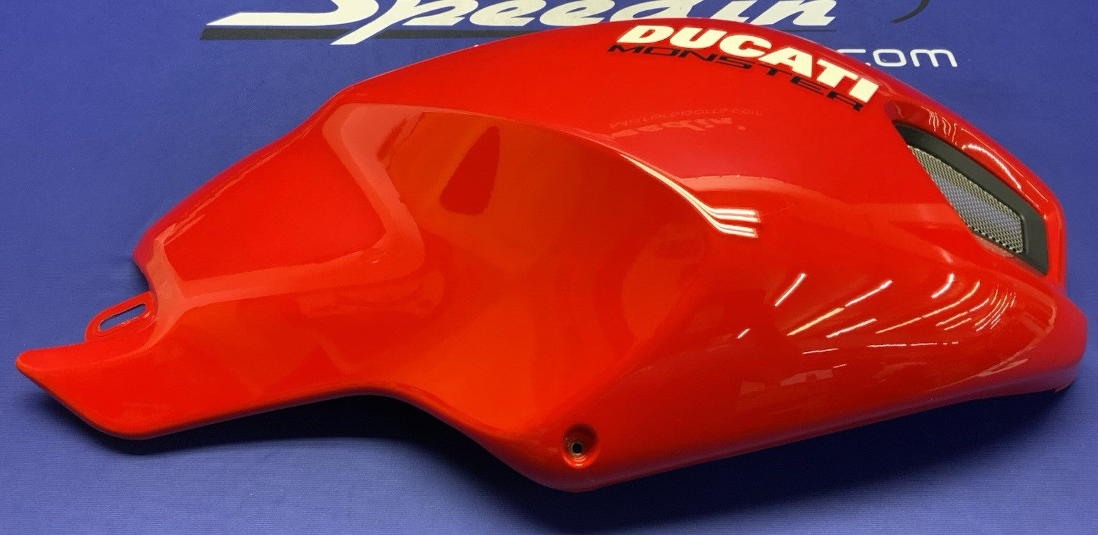 Ducati Right Tank Fairing (Red) Monster 696 2008-2013 OEM 48012591CA