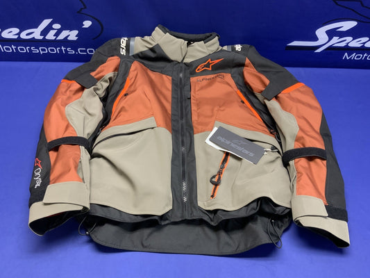 Alpinestars Andes V4 DS Jacket WL/RS/BK Large New 4099081506