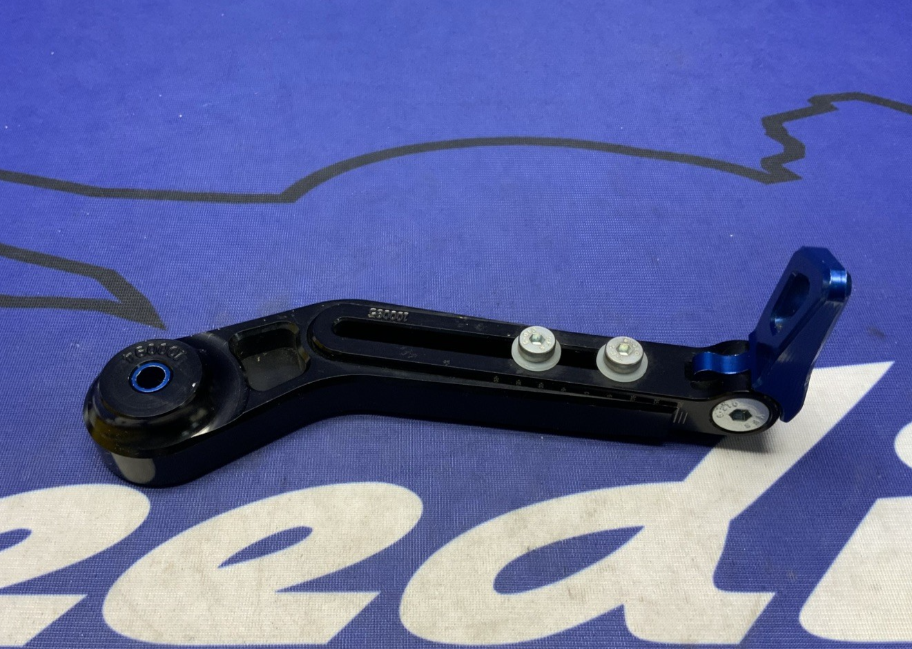 Driven Racing D-Axis Brake Lever Guard Black/Blue DXL1-BL