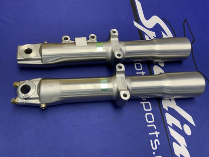 Harley Davidson Outer Fork Tube Set FLHTC Electra Glide 1999-2006 OEM 46496-00A