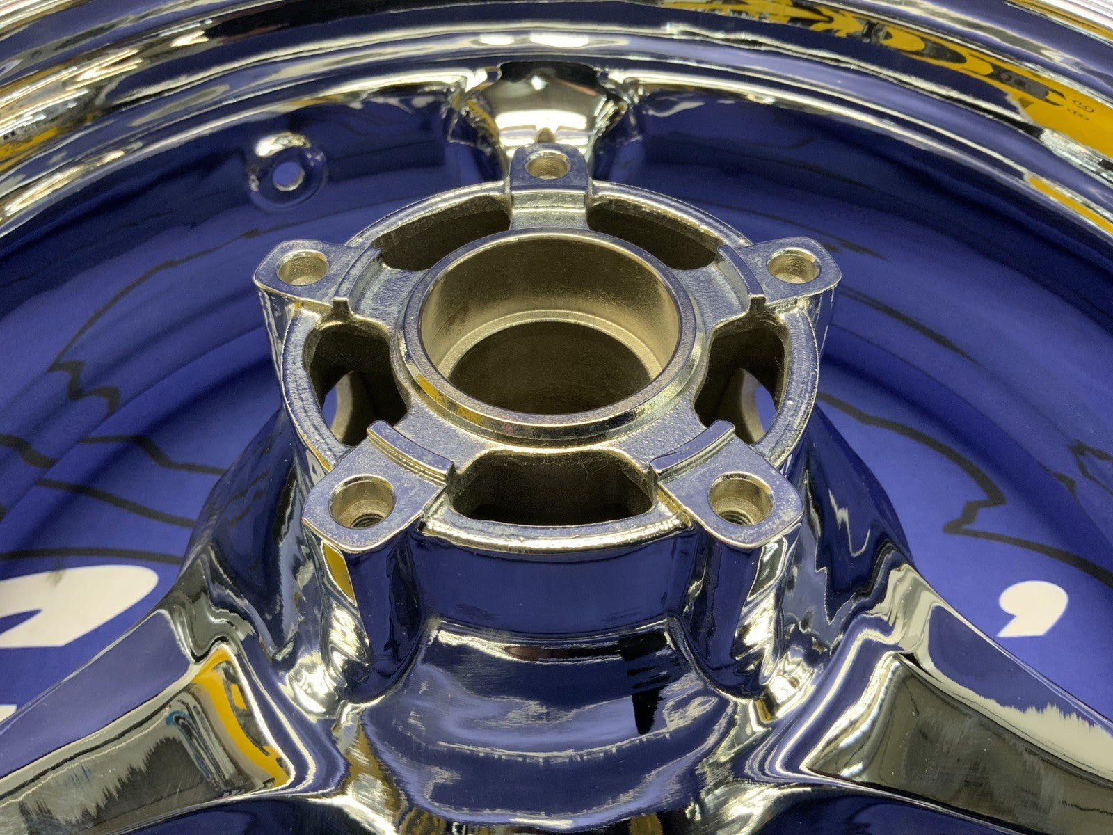 Suzuki Front & Rear Wheel (Chrome) GSX-R 1000 2005-2008 OEM CRRM-GSXR1K05