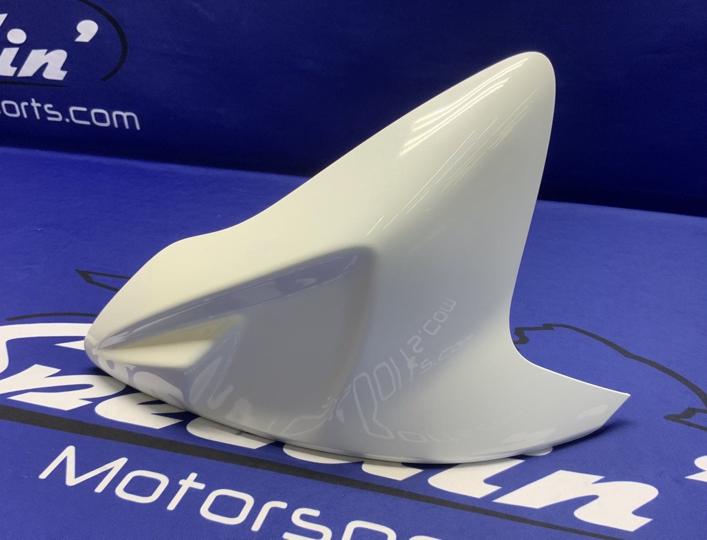 Suzuki Left (White) Fuel Tank Cover GSXR 600/750 2017-26 OEM 44280-14J80-YUH-1