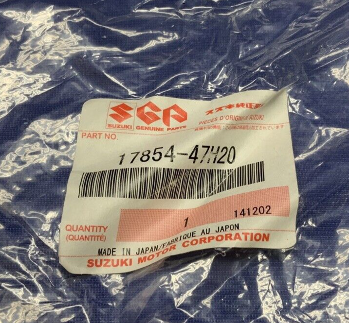 Suzuki Radiator Water Bypass Hose GSXR 1000 2015-2016 OEM 17854-47H20