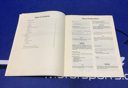 Kawasaki KX125 Race Prep and Tuning Manual 1987 OEM 99920-1389-01
