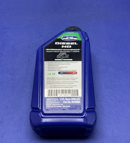 Polaris Diesel HD 5W-40 Full Synthetic Engine Oil 2879832