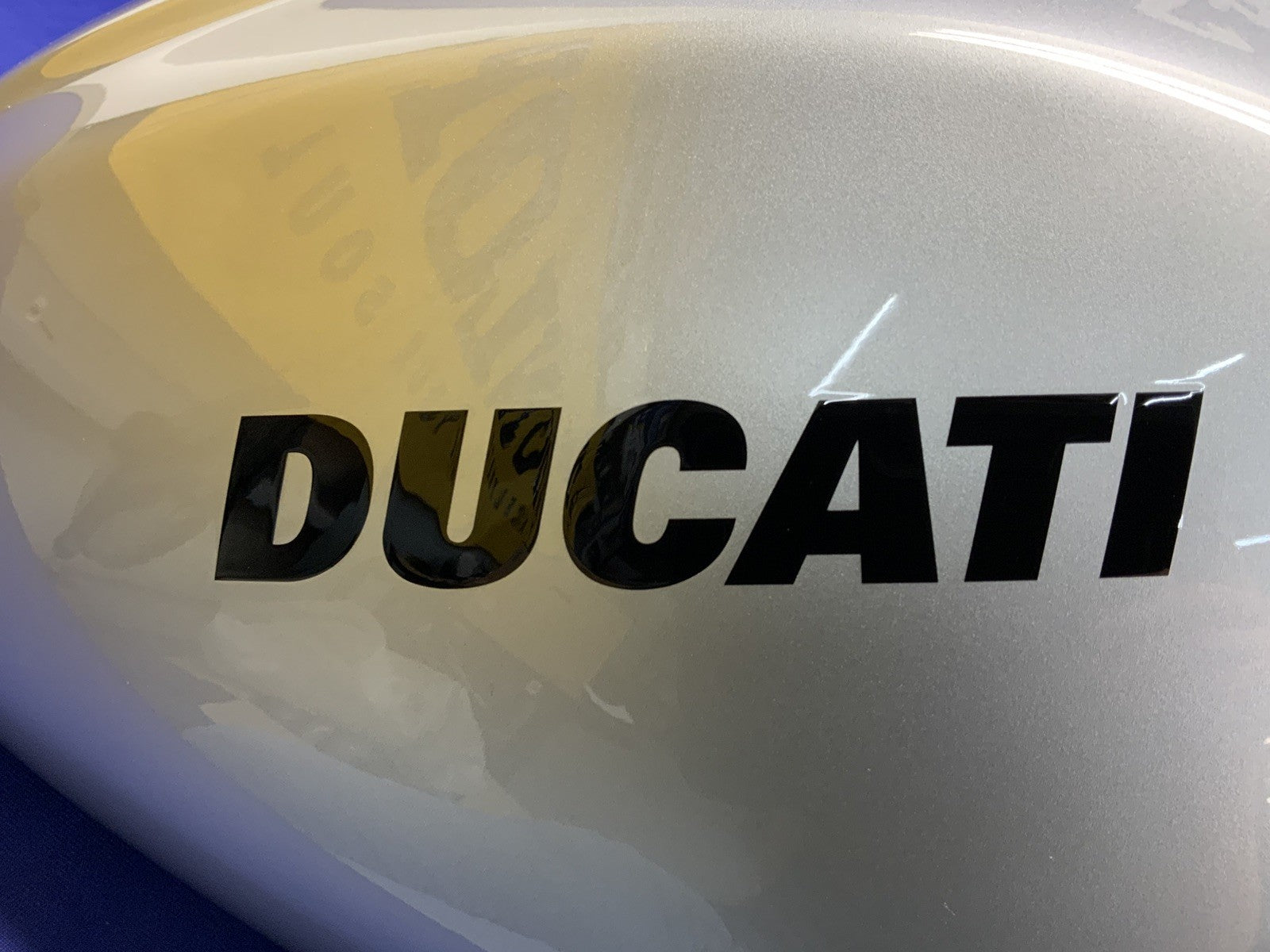 Ducati Fuel Tank Assembly Grey/Black Monster S2R 1000 2006-2007 OEM 58610441CZ