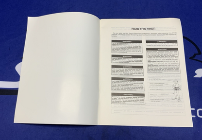Kawasaki Jet Ski 900ZXI Owners Manual 1995 OEM 99920-1687-01