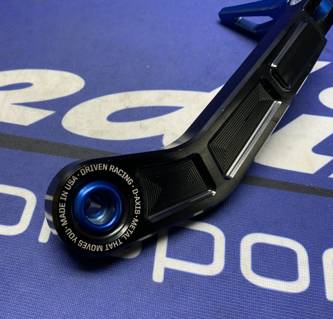 Driven Racing D-Axis Brake Lever Guard Black/Blue DXL1-BL