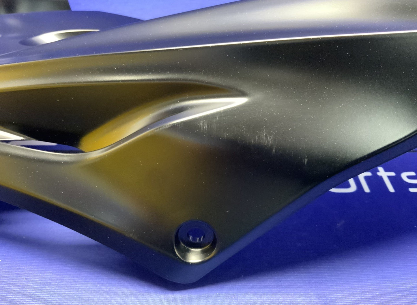 Yamaha Left Upper Fairing (Raven Black) YZF-R6 2017-2026 OEM BN6-2117V-00-P1