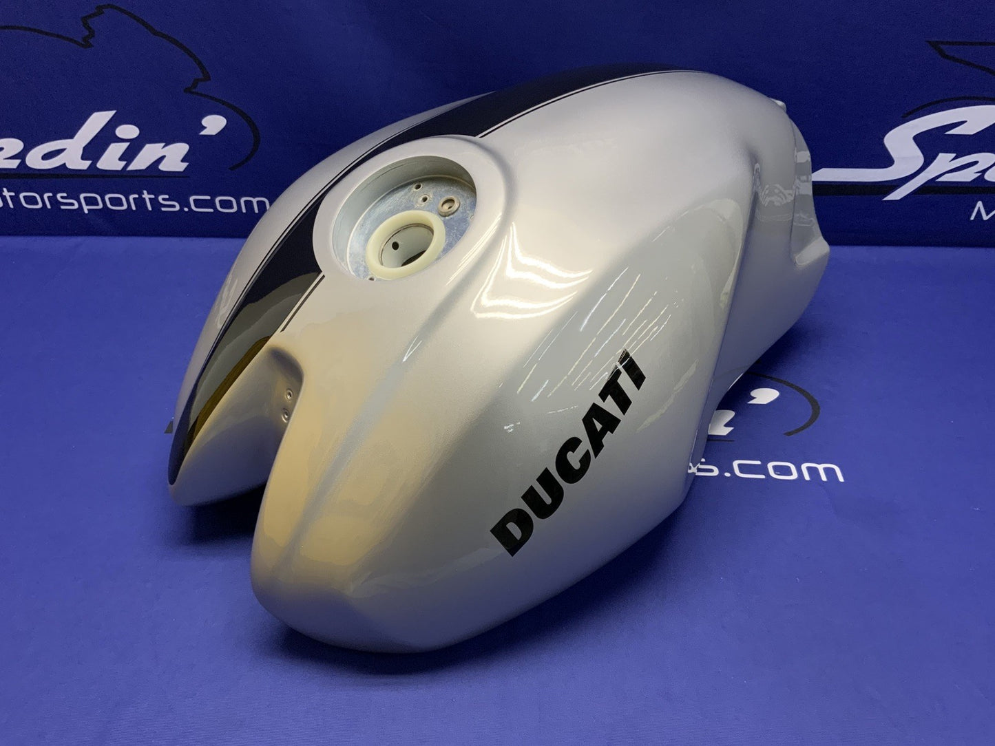 Ducati Fuel Tank Assembly Grey/Black Monster S2R 1000 2006-2007 OEM 58610441CZ