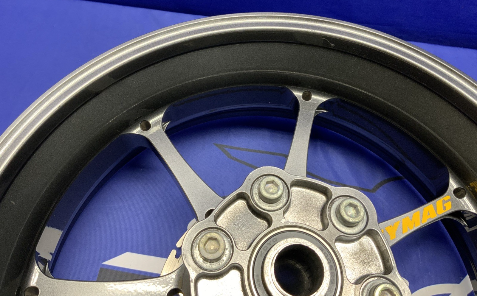 Dymag Rear Wheel (Gloss Gun Metal Grey) M1000RR 2020-2022 30012830-1