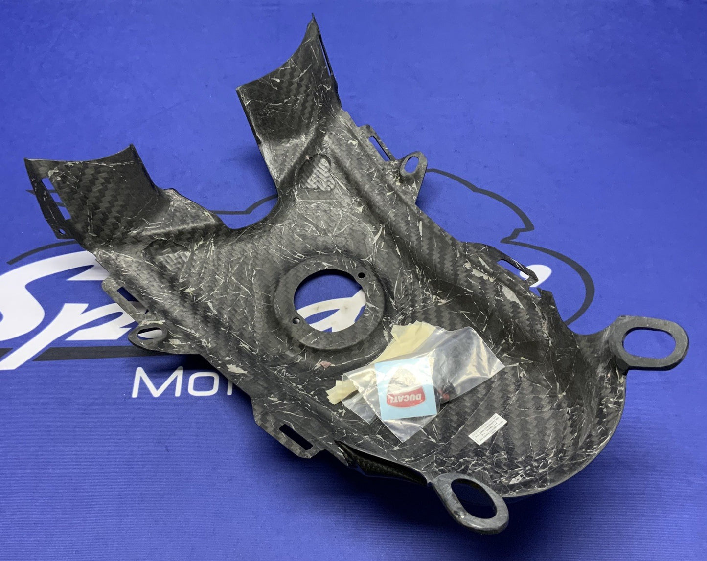 Ducati Carbon Tank Cover 1199 Panigale 2012-2013 OEM 96980151A