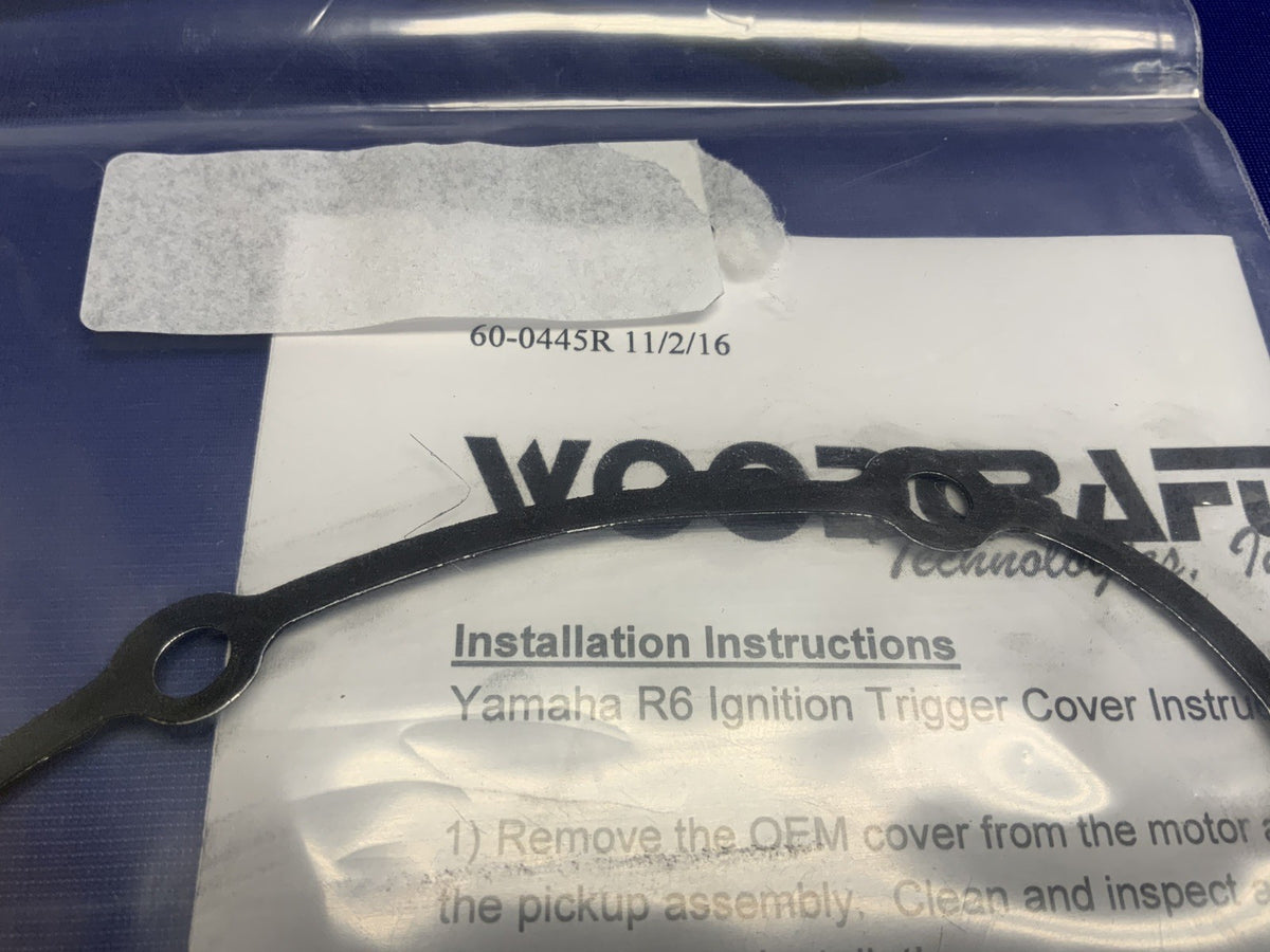 Woodcraft RH Oil Pump Cover Gasket Yamaha R6 06-20 61-0449R