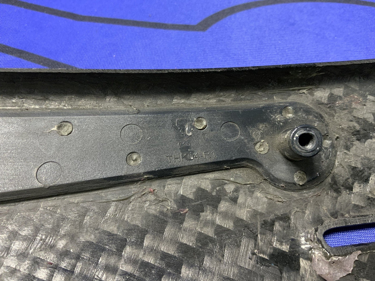 Triumph Right Belly Pan Carbon Fiber Street Triple R/RS/Moto2 23-25 OEM T2317178