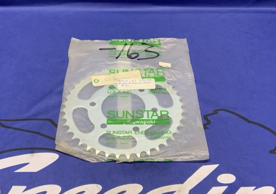 Sunstar Rear Wheel Drive Sprocket Kawasaki KL250 1978-1979 42041-163