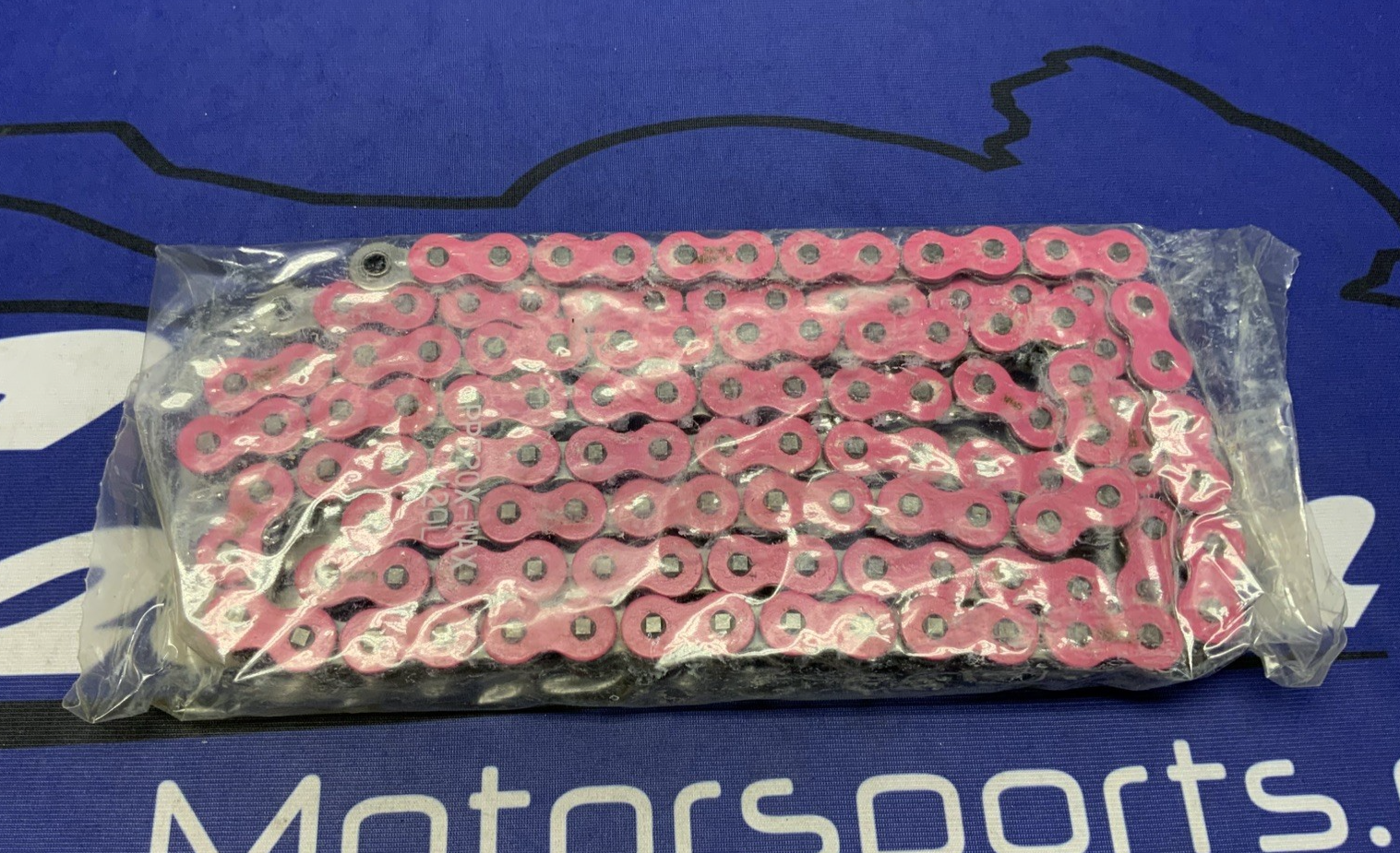 RK Takasago Chain 520 MAX-X Sealed X-Ring Chain Pink 120 Links 520MAXX-120-PP