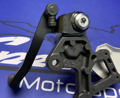 Kawasaki Left Rear Set Assembly (Black) ZX-4R/RR 2023-2026 OEM 35063-1486-18R-1