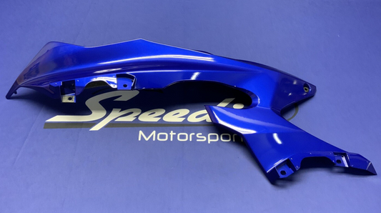 Yamaha Left Upper Fairing (Blue) YZF-R6 2017-2024 OEM BN6-2117V-00-P0