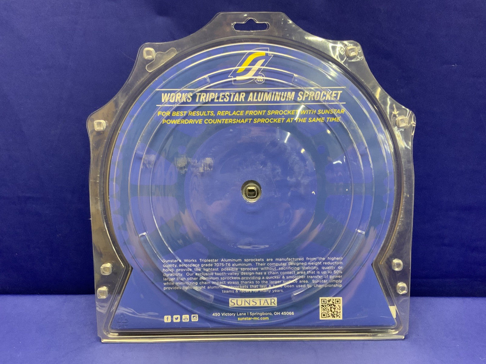 Sunstar Aluminum Sprocket Suzuki GSX-R 600/750 2001-2009 520 47 Tooth 5-349747