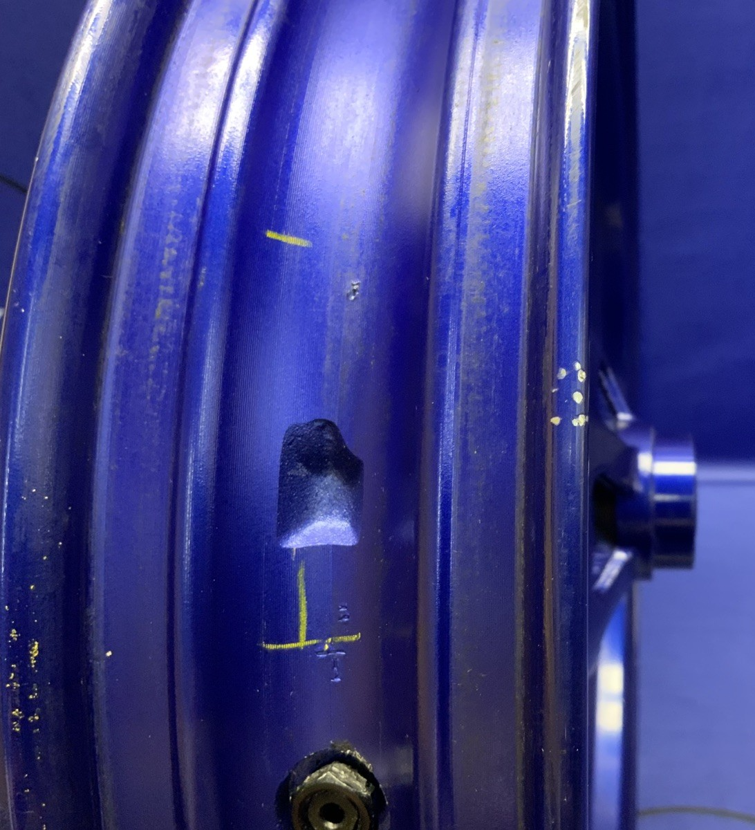 Yamaha Front Wheel Assembly (Blue) YZF-R3 2021-2026 OEM BS7-F5168-10-P0