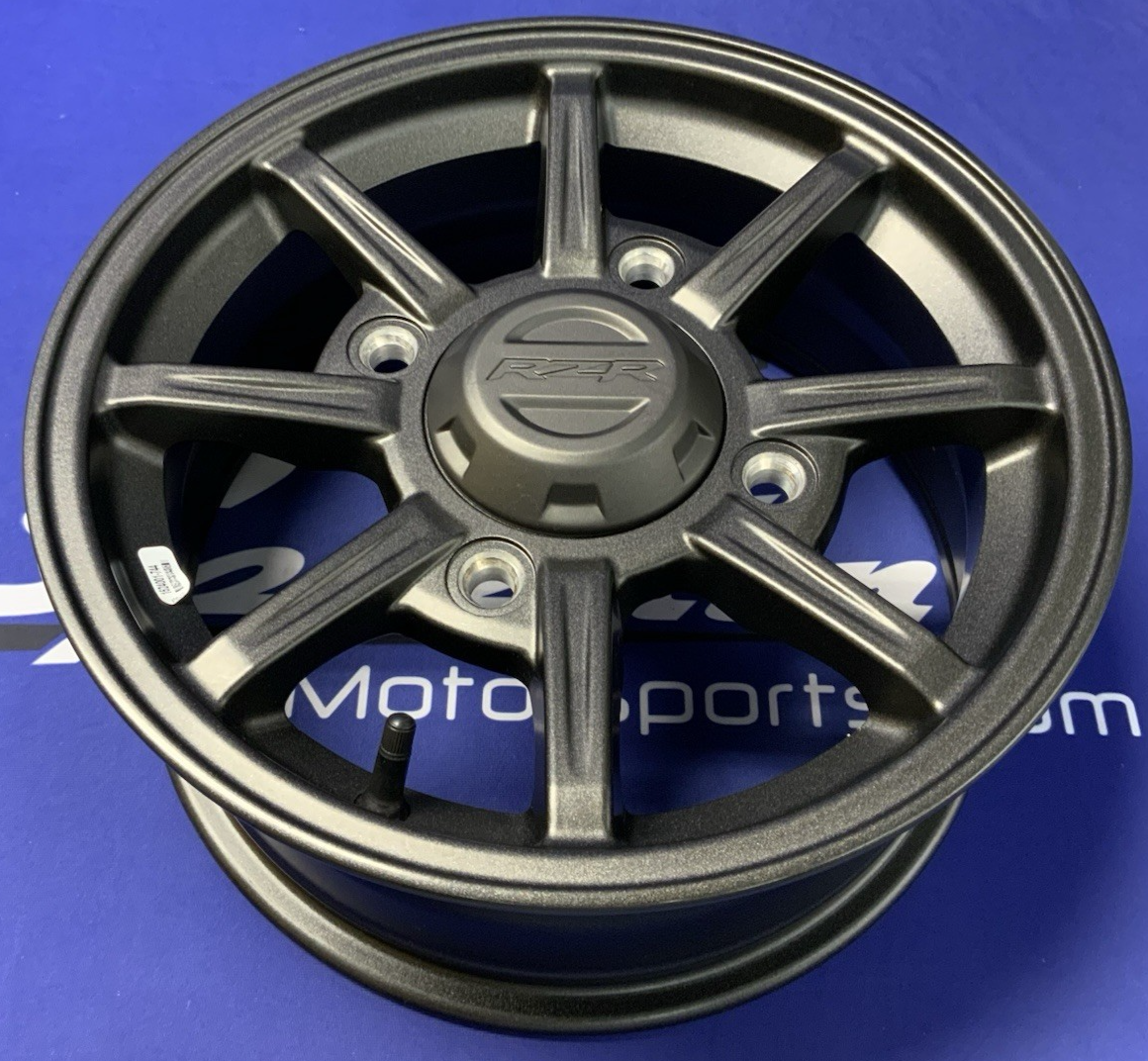 Polaris Rear and Front Wheel Rim Set Black RZR Pro 2021-2026 OEM 1524001-744
