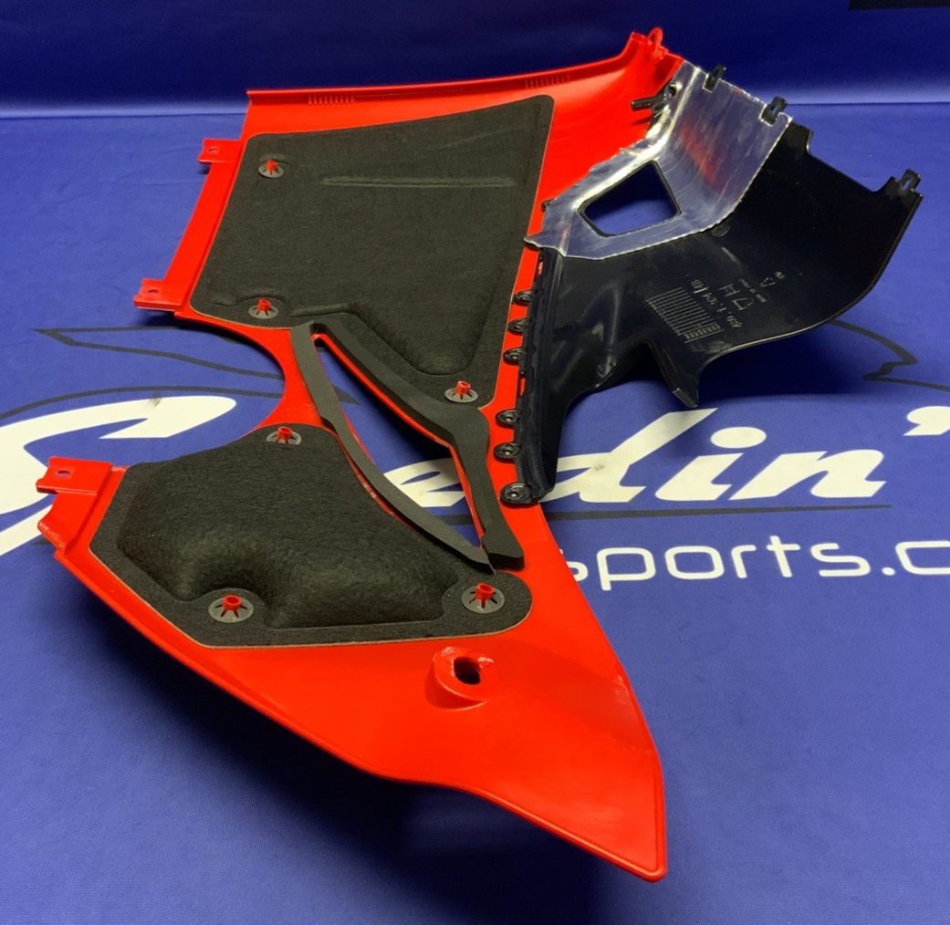 Ducati Left Lower Fairing (RED) Panigale V4 2020-2021 OEM 48019275BA