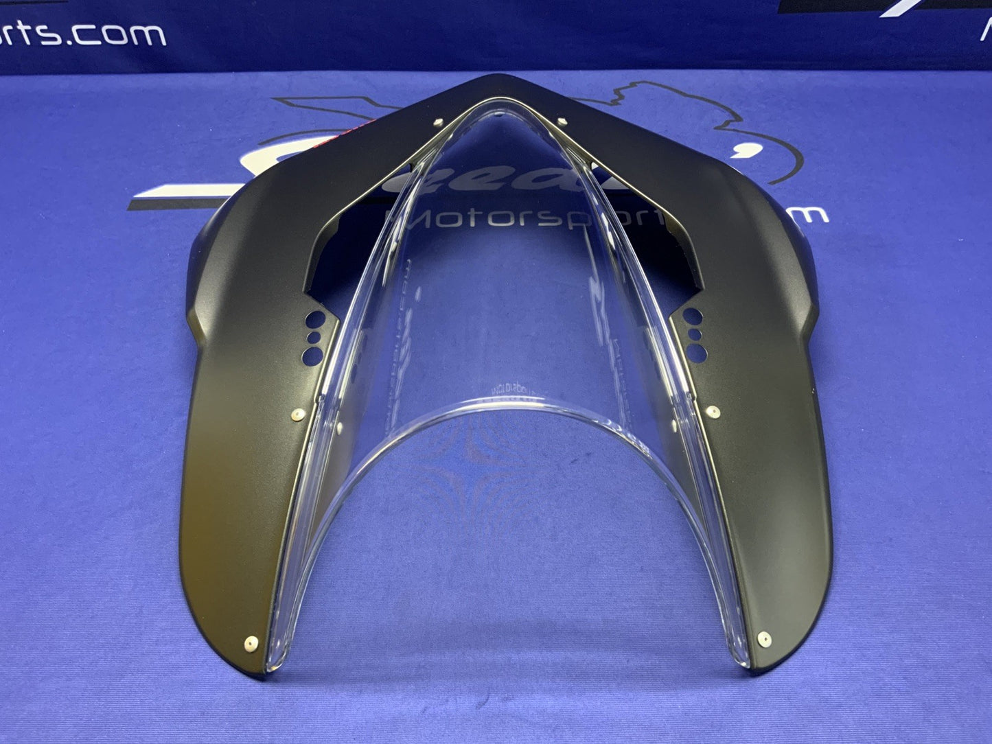 Ducati Front Nose Cowling W/ Windscreen (Black) Panigale V2 20-25 OEM 48114251AS