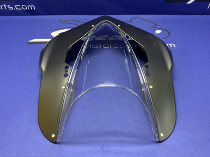 Ducati Front Nose Cowling W/ Windscreen (Black) Panigale V2 20-25 OEM 48114251AS