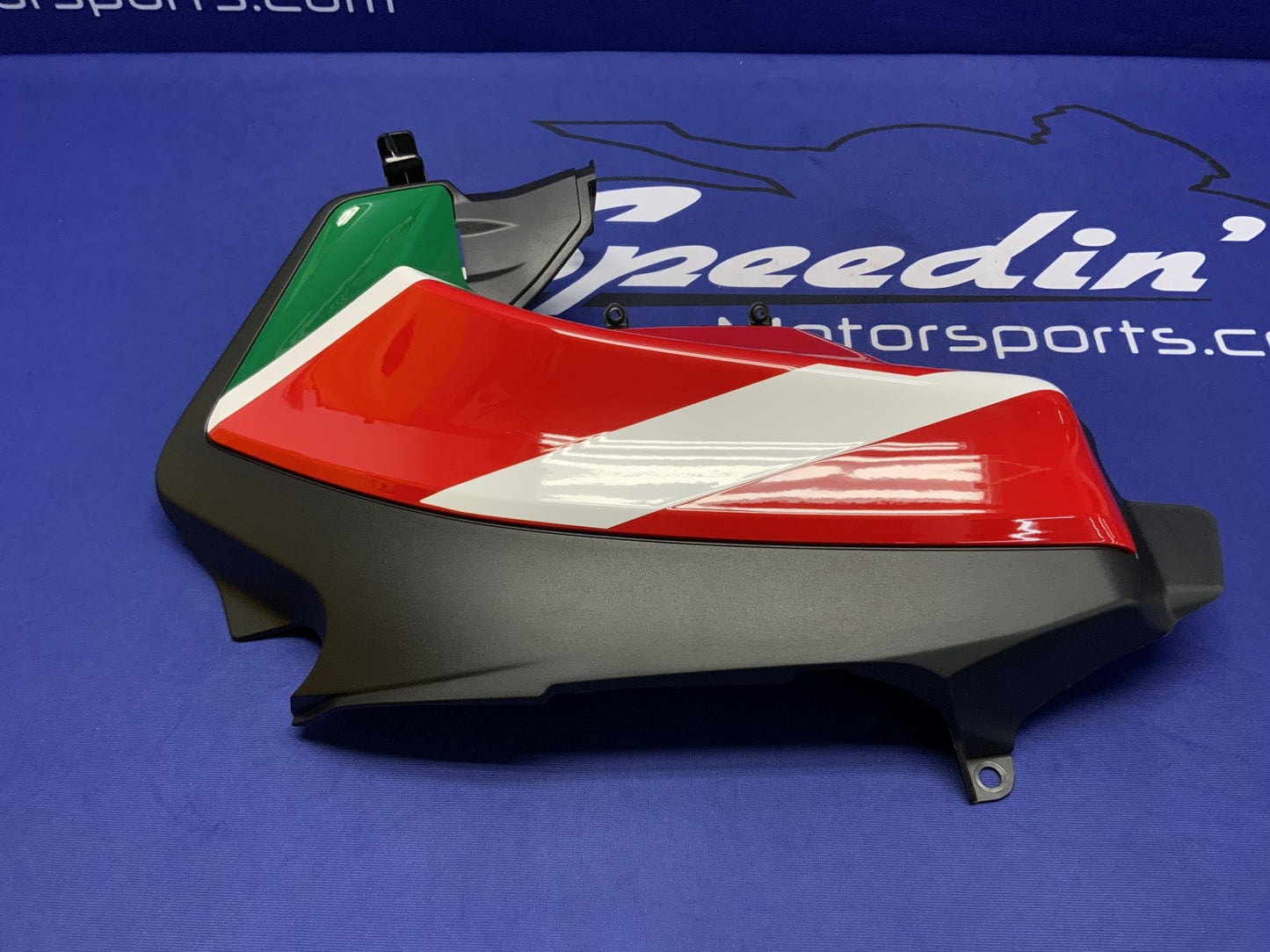 Ducati Left Tank Fairing Troy Bayliss Ed. Panigale V2 2022-2025 OEM 4801B041AB