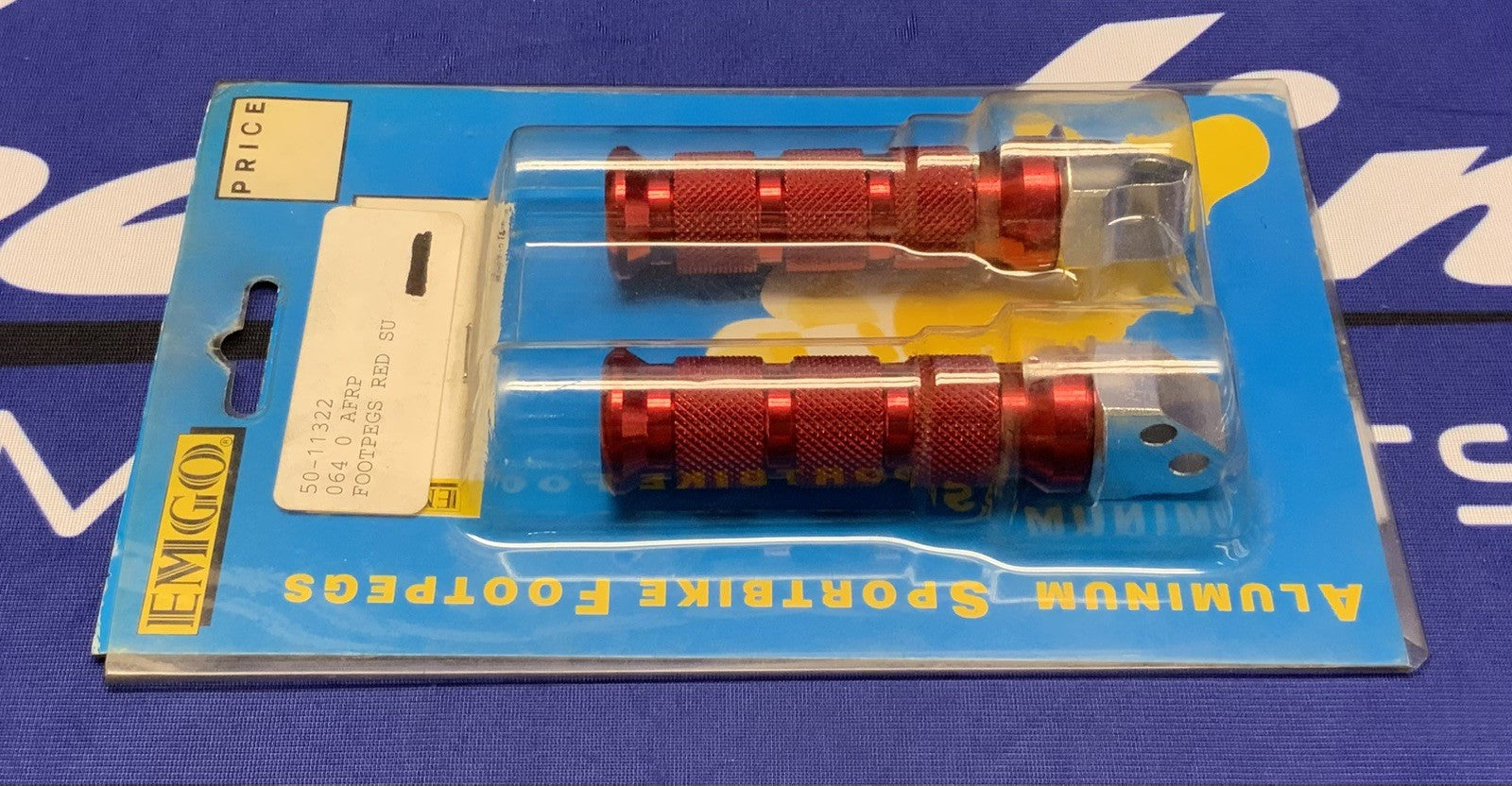 EMGO Rear Foot Pegs (Red) GSXR600/750 1996-1999 50-11322
