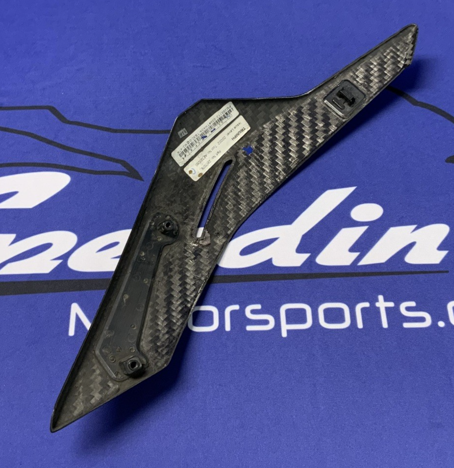Triumph Right Belly Pan Carbon Fiber Street Triple R/RS/Moto2 23-25 OEM T2317178
