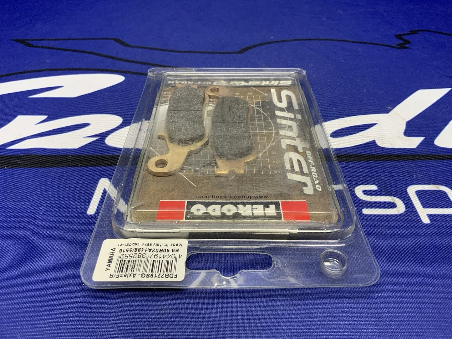 Ferodo Off-Road Sinter Brake Pads Yamaha YZ250F/450F 2007-2021 FDB2219SG