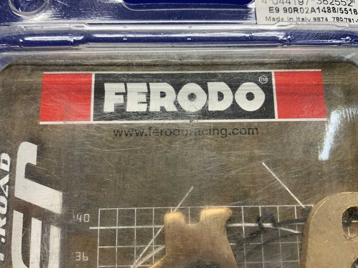 Ferodo Off-Road Sinter Brake Pads Yamaha YZ250F/450F 2007-2021 FDB2219SG