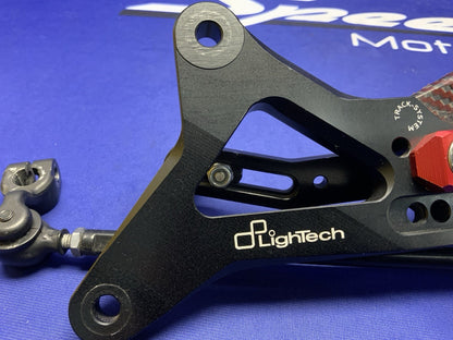Lightech R Version Rear Set Yamaha YZF-R1 2009-2014 FTRYA001R