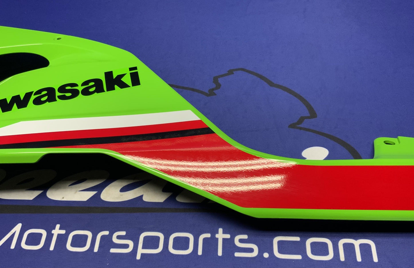 Kawasaki Left Lower Fairing (Green) ZX-6R 2019-2026 OEM 55028-0850-777