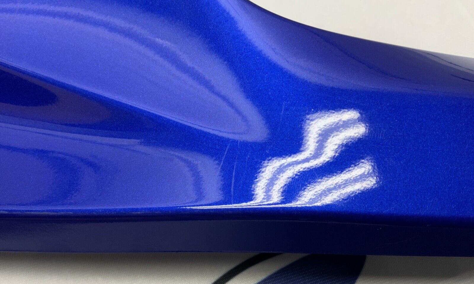 Yamaha Right Upper Fairing Blue YZF-R7 2022-2024 OEM BEB-2837M-00-P0