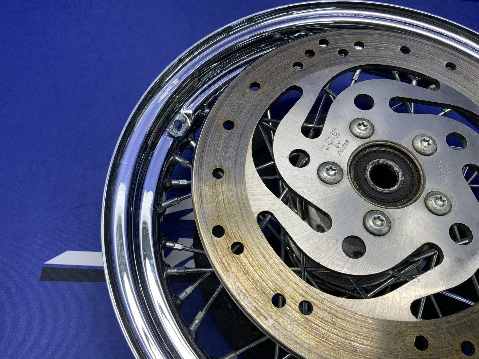Harley Davidson 16" Rear Wheel W/ Sprocket/Rotors Electra Glide 20-03 40975-05A