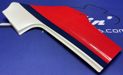 Kawasaki Right Side Cover (Red, White & Blue) Ninja 600 85-86 OEM 36002-5196-P9