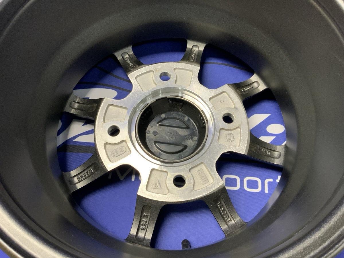 Polaris Rear and Front Wheel Rim Set Black RZR Pro 2021-2026 OEM 1524001-744