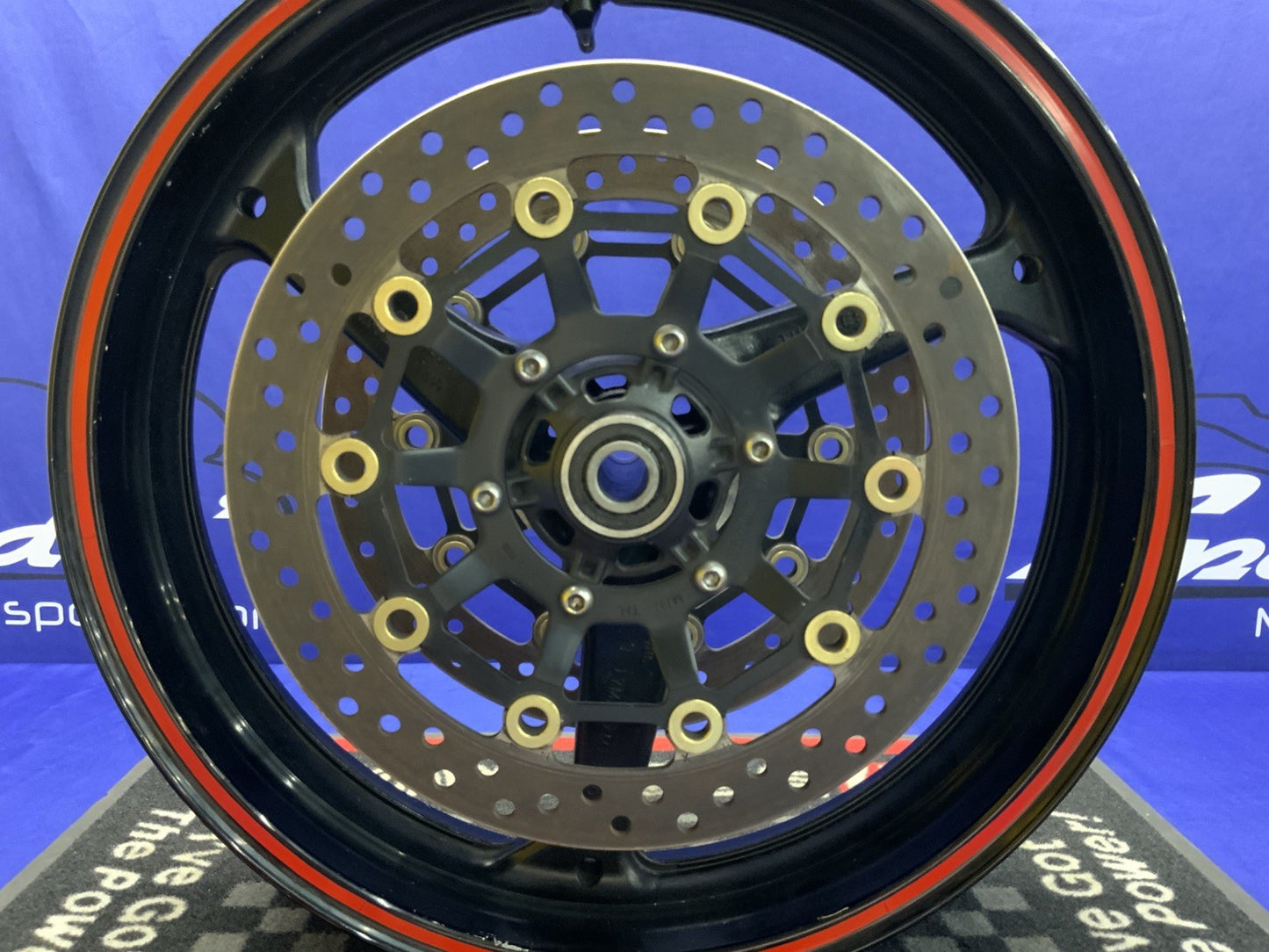 Honda Front Wheel W/ Rotors CBR 600RR 2007-2011 OEM 44650-MFJ-305ZA