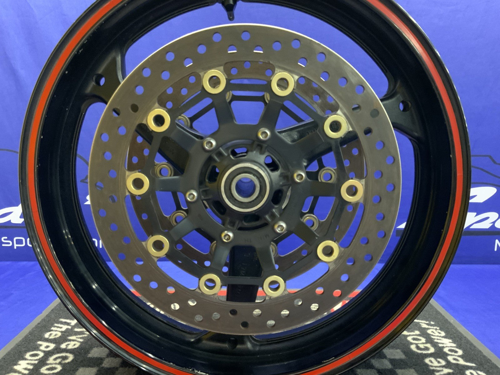 Honda Front Wheel W/ Rotors CBR 600RR 2007-2011 OEM 44650-MFJ-305ZA