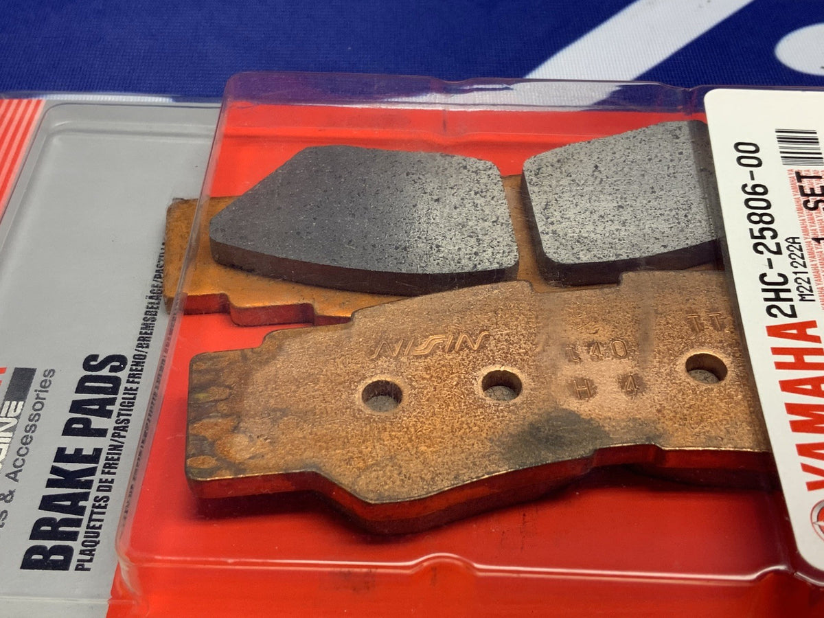 Yamaha Rear Brake Pad Kit 2 RMAX 1000 2021-2025 OEM 2HC-25806-00-00