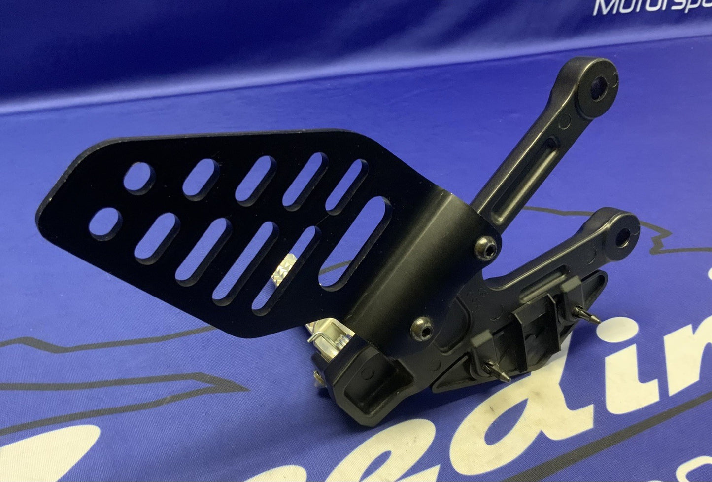 Yamaha Left Rearset (Black) YZF-R6 2012-2024 OEM 2C0-27442-10-00-1