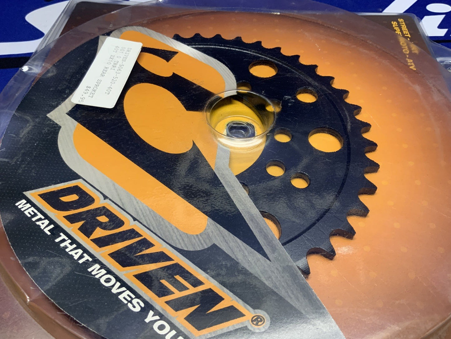 Driven Racing Rear Sprocket Kawasaki 520 40 Tooth 5063-520-40T